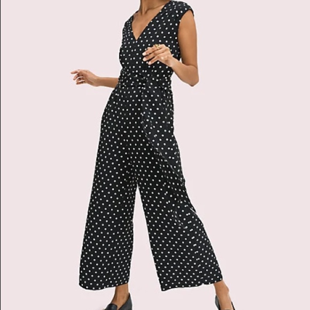 KATE SPADE cabana dot jumpsuit